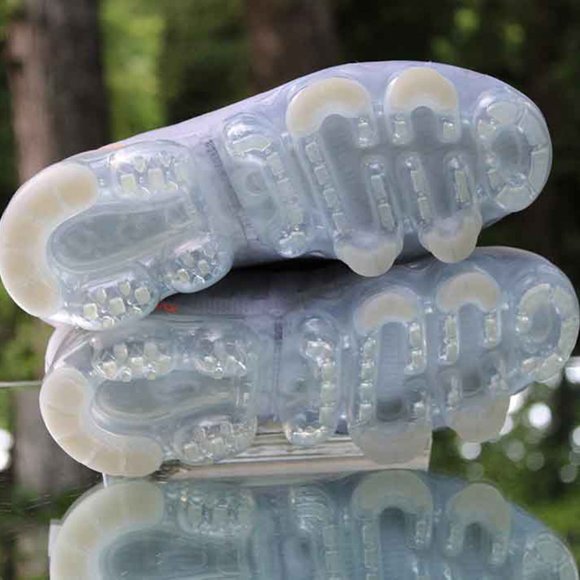 Nike Air VaporMax 2019 Wolf Grey Size 5Y - Picture 13 of 13